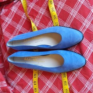 Salvatore Ferragamo Blue Flats